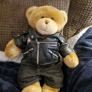 Build a Bear with Harley Davidson outfit